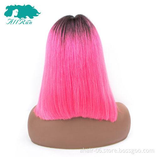 factory wholesale raw indian temple hair remy human hair pink wig mink virgin hair brazilian
